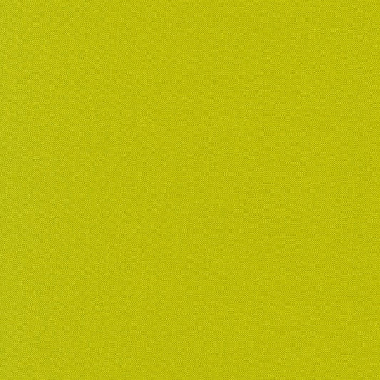 Kona Peapod Green Solid Robert Kaufman Cotton Fabric Kona-Peapod-K001-414
