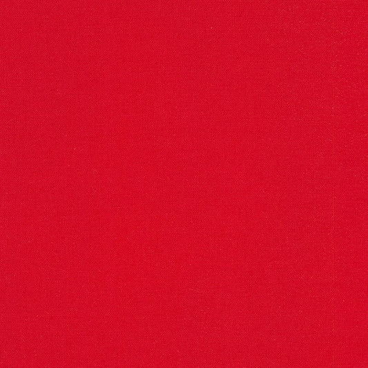 (SOLD PER BOLT) Kona Red Solid Robert Kaufman Cotton Fabric Kona-Red-K001-1308-FB