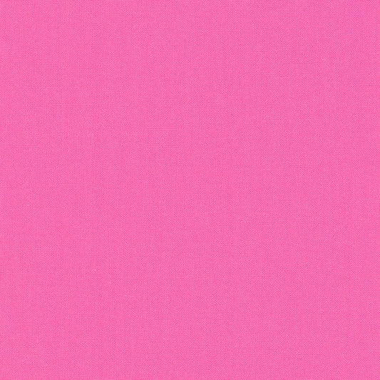 Kona Sassy Pink Solid Robert Kaufman Cotton Fabric Kona-SassyPink-K001-845