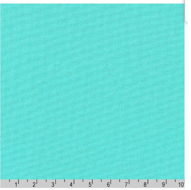 Kona Sheen Aquatic Aqua Metallic Robert Kaufman Cotton Fabric RK-K106-1916