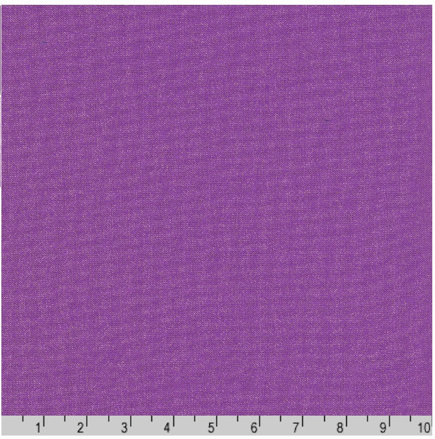 Kona Sheen Berry Gloss Purple Metallic Robert Kaufman Cotton Fabric RK-K106-1939