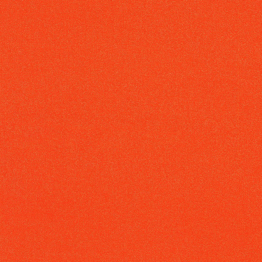 Kona Sheen Blazing Orange Metallic Robert Kaufman Cotton Fabric RK-K106-1919