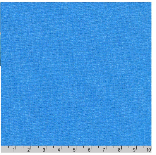 Kona Sheen Dazzling Blue Metallic Robert Kaufman Cotton Fabric RK-K106-1922
