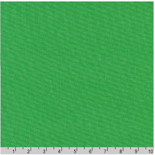 Kona Sheen Frosty Green Metallic Robert Kaufman Cotton Fabric RK-K106-1924