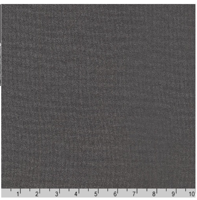 Kona Sheen Hi Shine Charcoal Metallic Robert Kaufman Cotton Fabric RK-K106-1930
