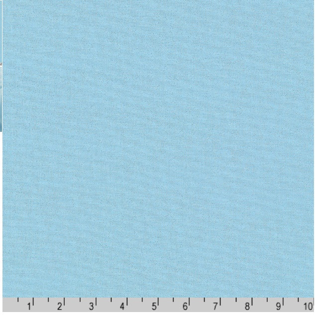 Kona Sheen Mirage Blue Metallic Robert Kaufman Cotton Fabric RK-K106-1931