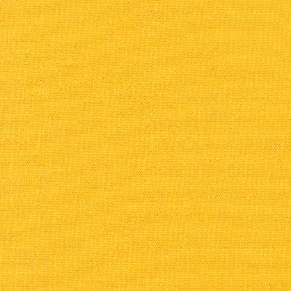 Kona Sheen Sunshine Yellow Metallic Robert Kaufman Cotton Fabric RK-K106-232