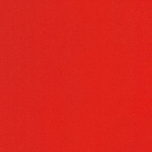 Kona Tomato Red Solid Robert Kaufman Cotton Fabric