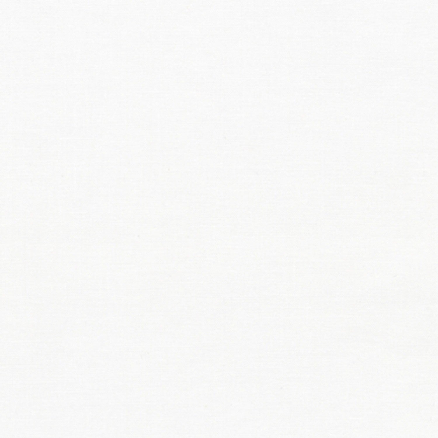 (SOLD PER BOLT) Kona White Solid Robert Kaufman Cotton Fabric Kona-White K001-1387-FB | US Fabric Shop