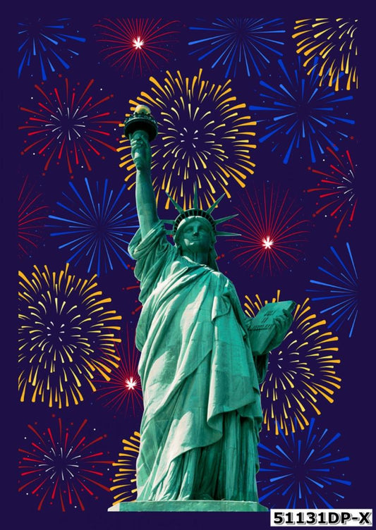 Lady Liberty Panel 36" Multi Digital Windham Fabrics Cotton Fabric