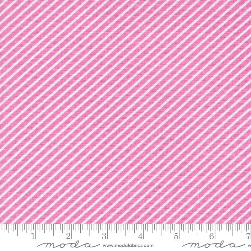 Laguna Sunrise Stripe Sweet Pea Pink Sherri & Chelsi Moda Cotton Fabric