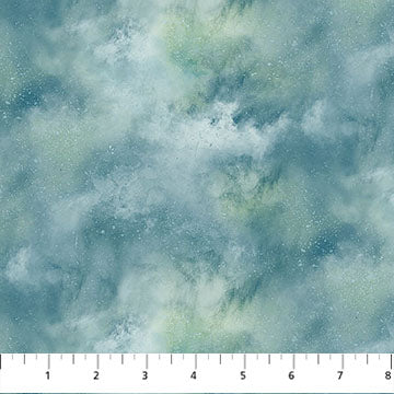 Lakeside Retreat Texture Dk Blue Deborah Edwards Northcott Cotton Fabric NC-DP28489-46