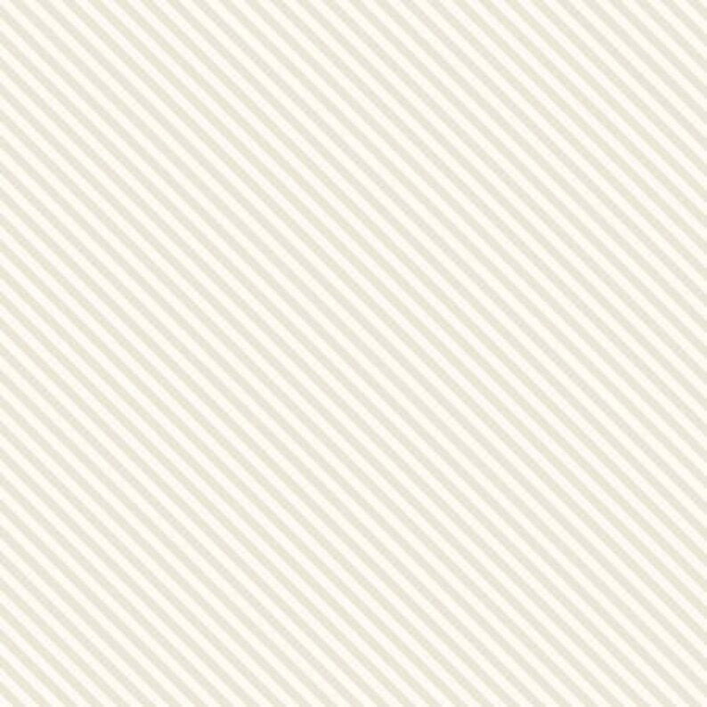 Lanai Bias Stripes Cream Maywood Studio Cotton Fabric