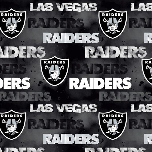 Las Vegas Raiders NFL Logo and Names New 58-60 inches Cotton Fabric