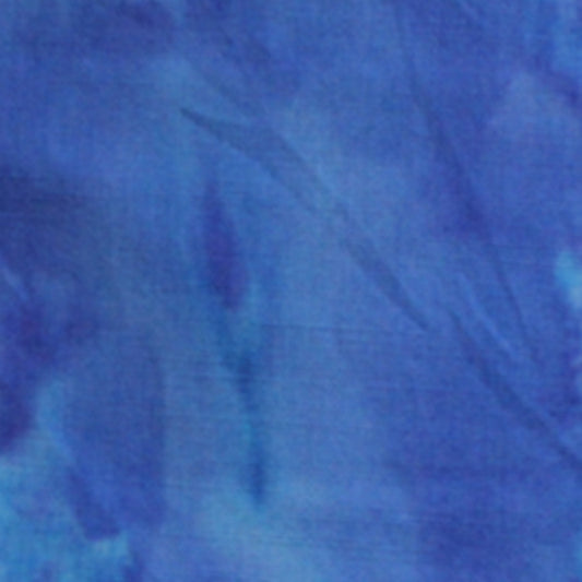 Lava Solids Batiks Aura Blue Anthology Cotton Fabric