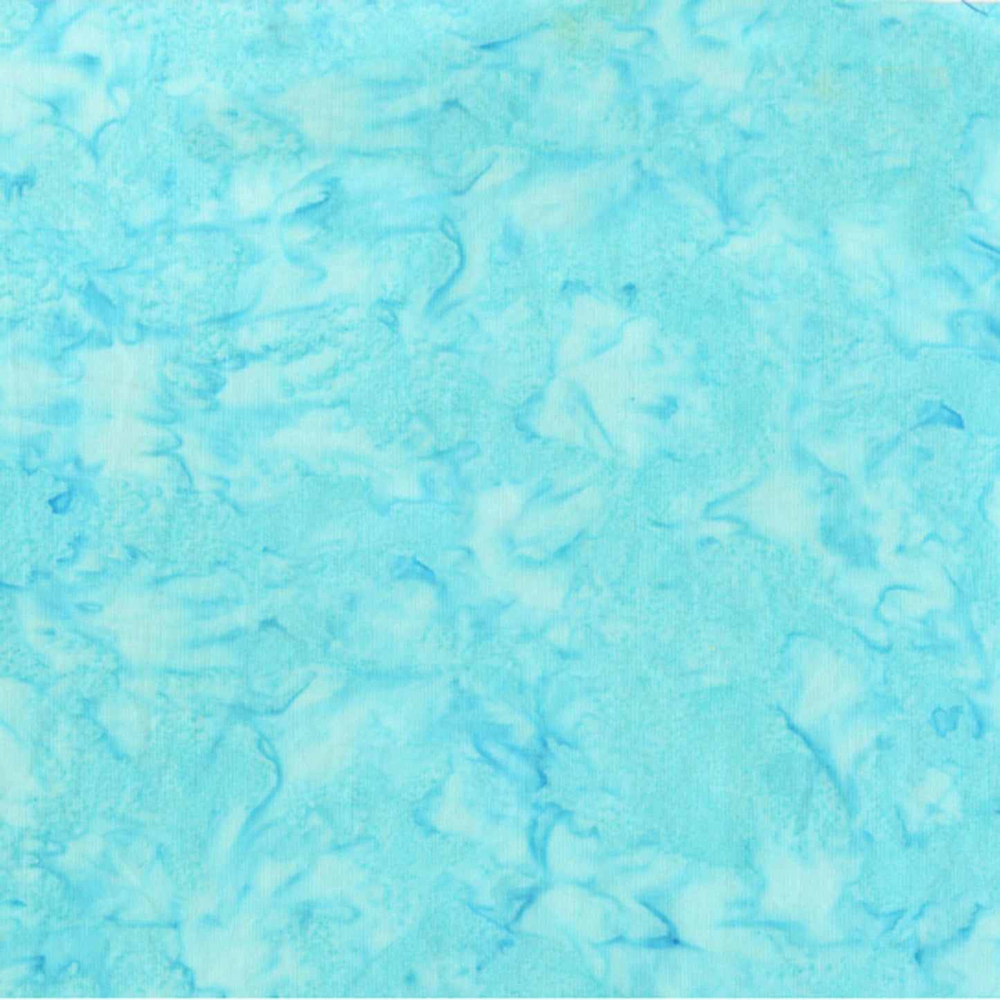 Lava Solids Batiks Splash Aqua Blue Anthology Cotton Fabric