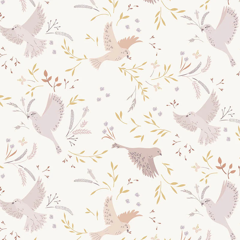 Lewis And Irene Meadowside Meadow Call Cream Cassandra Connolly Sewing Studio Cotton Fabric