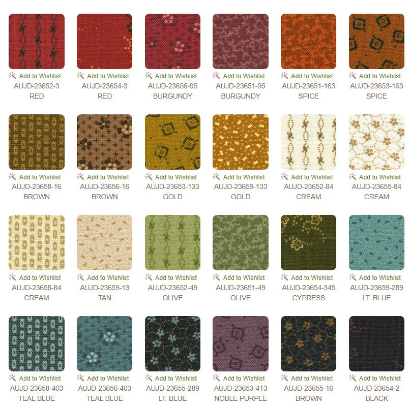 Life on Yale 5" Squares Julie Letvin Me and My Stitches Robert Kaufman Cotton Fabric RK-CHS-1393-42