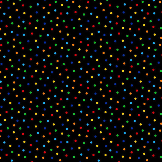 Light Box Polka Dots Multi Timeless Treasures Cotton Fabric