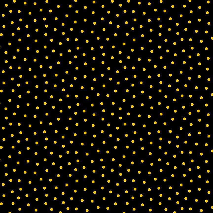 Light Box Polka Dots Yellow Timeless Treasures Cotton Fabric