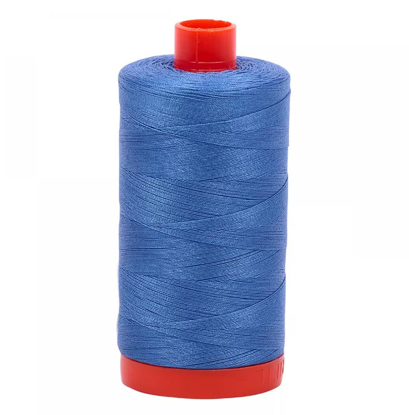 Light Blue Violet Aurifil Cotton Quilting Thread Solid 50wt 1300m 1422yds Aurifil AF-A1050-1128