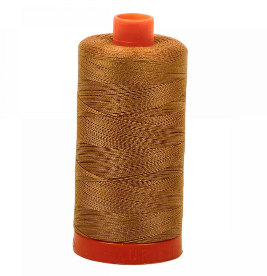 Light Cinnamon Brown Aurifil Cotton Quilting Thread Solid 50wt 1300m 1422yds Aurifil AF-A1050-2335
