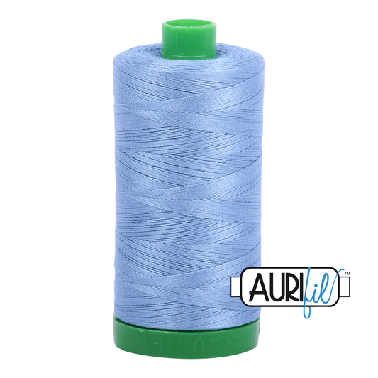 Light Delft Blue 40 wt 1094 yd Large Spool Aurifil Cotton Quilting Thread AF-MK40SC6-2720