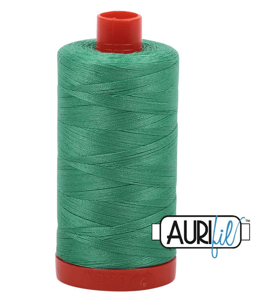 Light Emerald Aurifil Cotton Quilting Thread Solid 50wt 1300m 1422yds Aurifil AF-A1050-2860