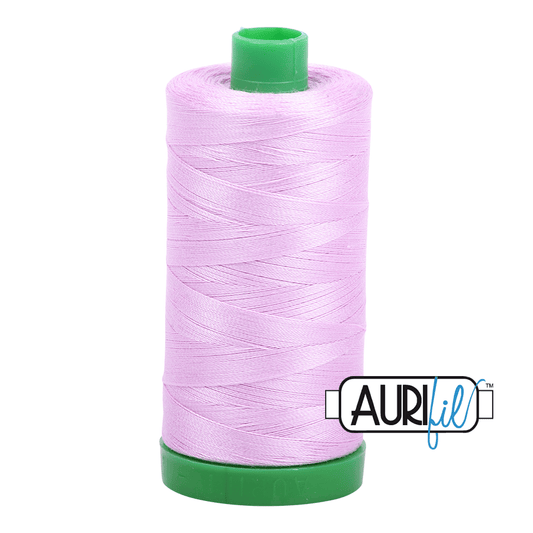 Light Orchid Purple 40 wt 1094 yd Large Spool Aurifil Cotton Quilting Thread AF-MK40SC6-2515