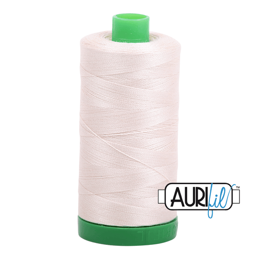 Light Strand Beige Sand 40 wt 1094 yd Large Spool Aurifil Cotton Quilting Thread AF-MK40SC6-2000