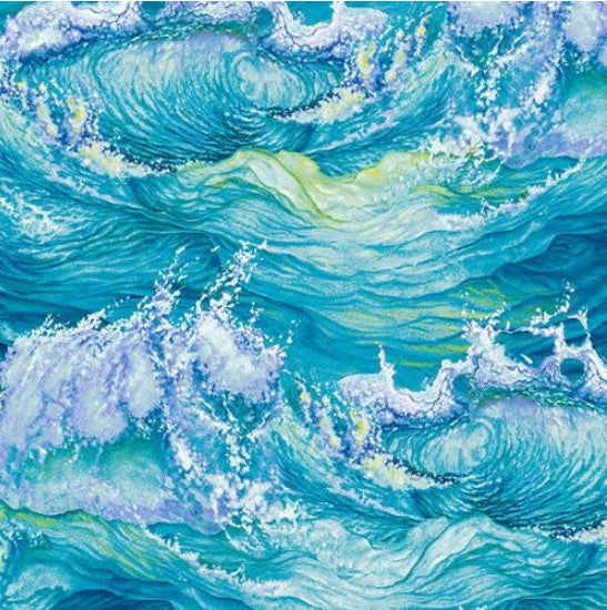 Lightkeepers Quilt Crashing Waves Studio E Cotton Fabric