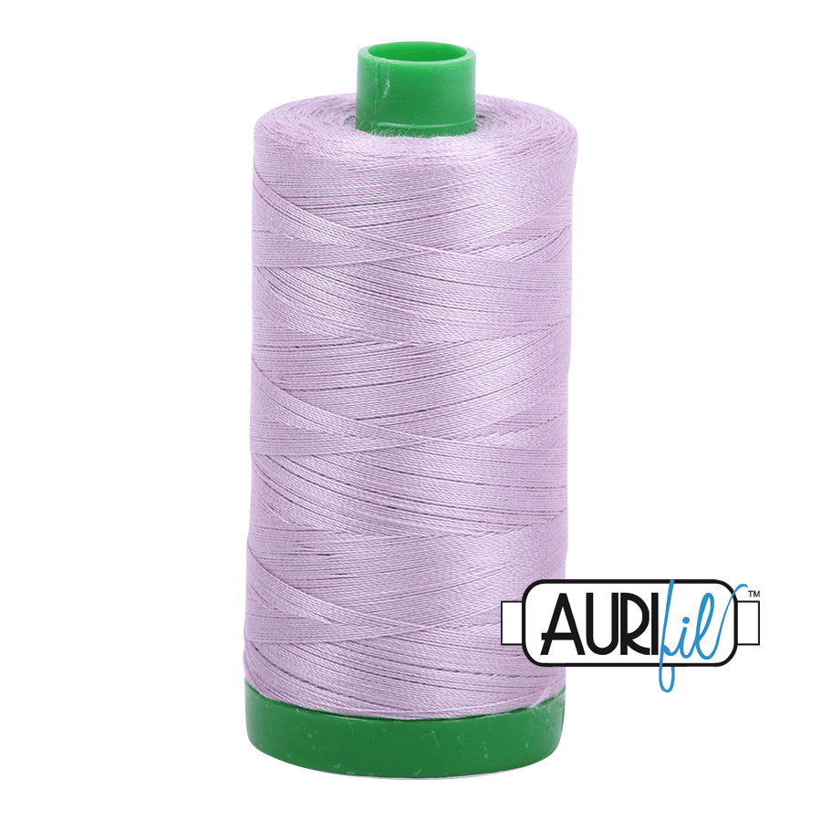 Lilac Purple 40 wt 1094 yd Large Spool Aurifil Cotton Quilting Thread AF-MK40SC6-2562