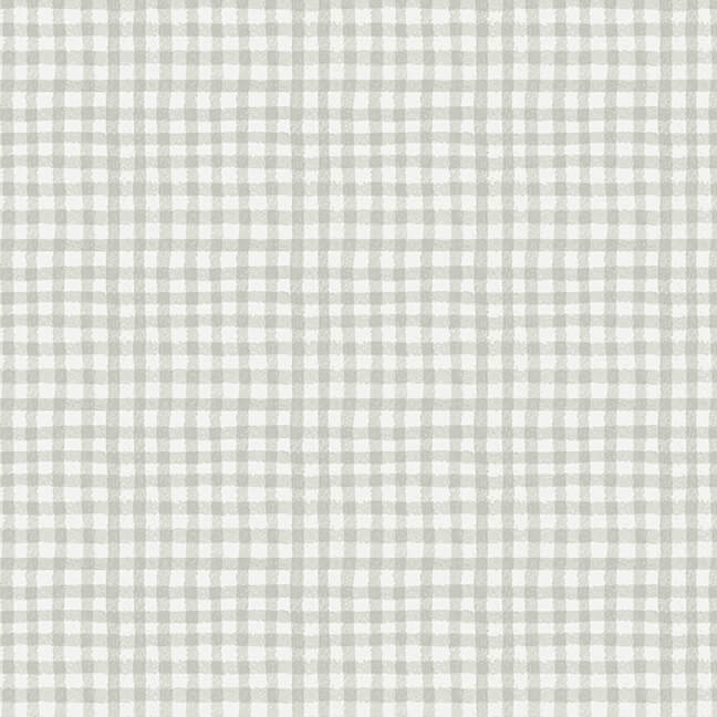 Little Ones Check Gray Dawn Rosengren Henry Glass Cotton Fabric