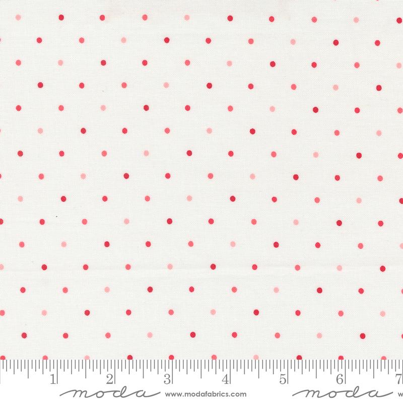 Love Blooms Magic Dots Love Multi Lella Boutique Moda Cotton Fabric