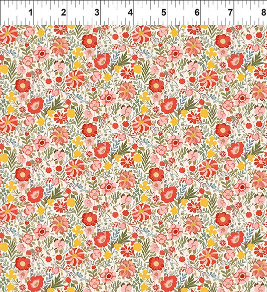 Lovelies Becca Red In the Beginning Fabrics Cotton Fabric ITB-3LOV-1