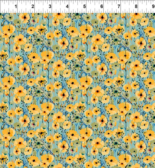 Lovelies Laurie Gold In the Beginning Fabrics Cotton Fabric ITB-8LOV-1