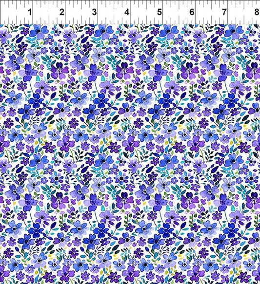 Lovelies Lisa Purple In the Beginning Fabrics Cotton Fabric ITB-18LOV-1