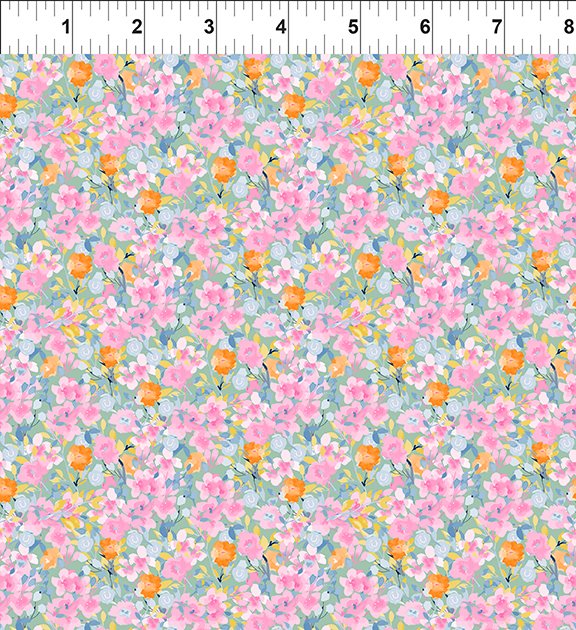 Lovelies Margy Pink In the Beginning Fabrics Cotton Fabric ITB-21LOV-1