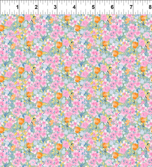 Lovelies Margy Pink In the Beginning Fabrics Cotton Fabric ITB-21LOV-1