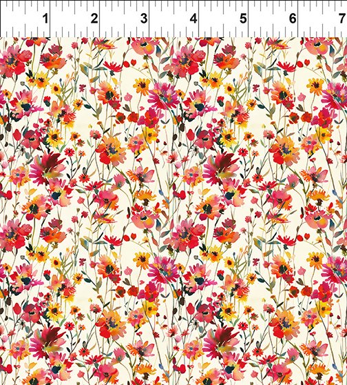 Lovelies Nancy Red In the Beginning Fabrics Cotton Fabric ITB-2LOV-1
