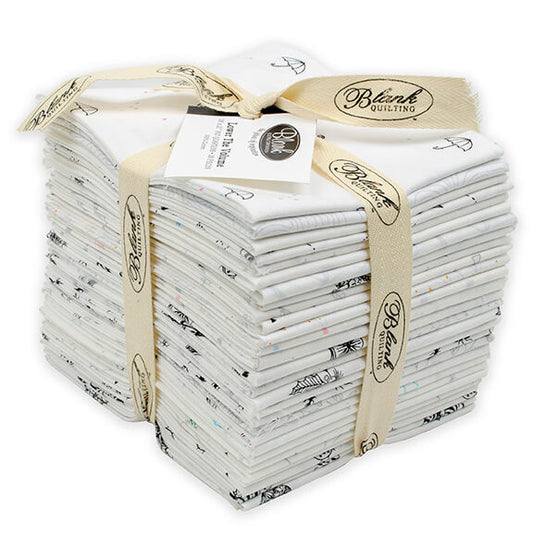 Lower The Volume Fat Quarter Bundle 18"x21" 28pcs Blank Quilting Cotton Fabric BQ-FATQUAR-LOWERTHEVOLU