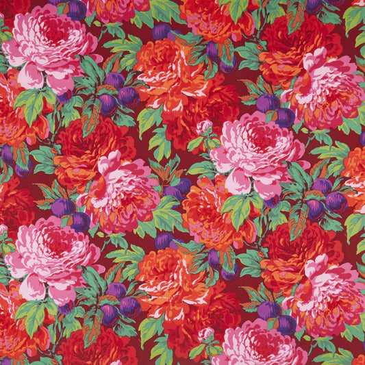 Luscious Magenta Philip Jacobs Stash Kaffe Fassett Collective Free Spirit Cotton Fabric