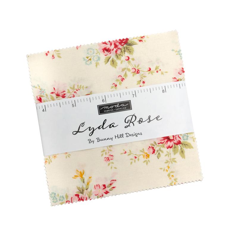 Lyda Rose 5" Squares Charm Pack 42pcs Deb Strain Moda Fabrics Cotton Fabric MD-3070PP | US Fabric Shop