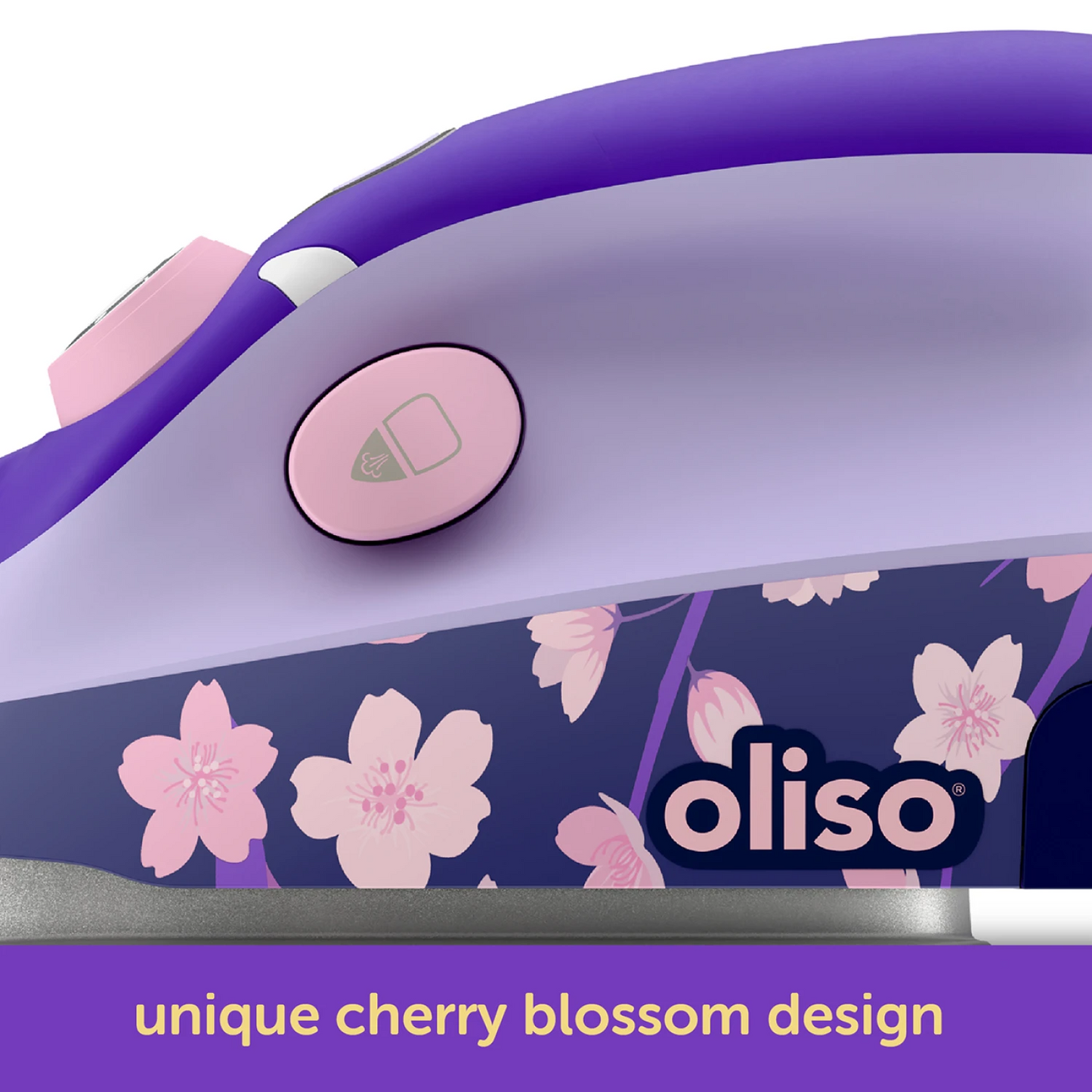 Oliso Project Iron With Trivet Yaya Han Cherry Blossom Oliso Inc. OL-M3PRO-YAYAHAN