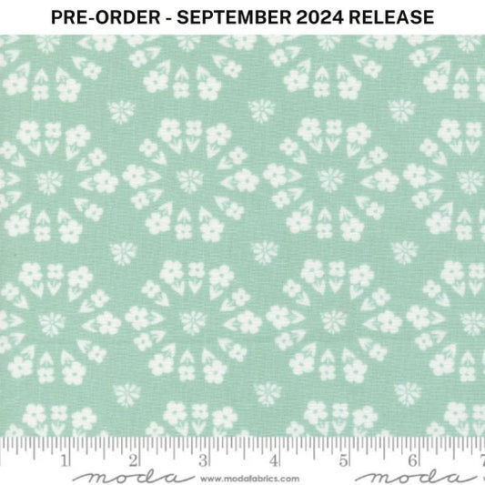 Pre-Sale - Laguna Sunrise Paradise Florals Home Town Sky Aqua Green Sherri & Chelsi Moda Cotton Fabric