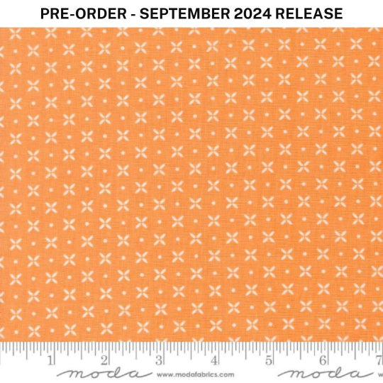 Pre-Sale - Laguna Sunrise Orange Peel Blenders Dot Orange Sherri & Chelsi Moda Cotton Fabric