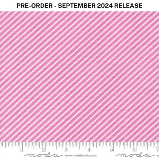 Pre-Sale - Laguna Sunrise Stripe Sweet Pea Pink Sherri & Chelsi Moda Cotton Fabric