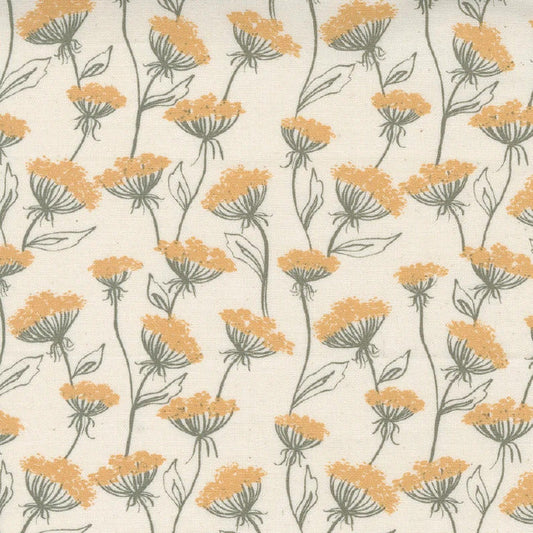 Flower Pot Queen Anne Ivory Lella Boutique Moda Cotton Fabric