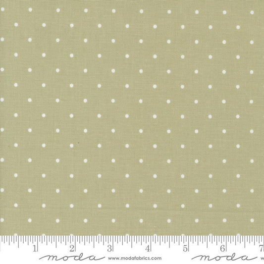 Magic Dot Blender Dots Sage Light Green Lella Boutique Moda Cotton Fabric