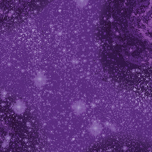 Magical Basics Magic Purple Kanvas Studio Benartex Cotton Fabric BE-15280-66